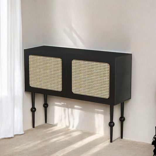 Black Cane Cabinet