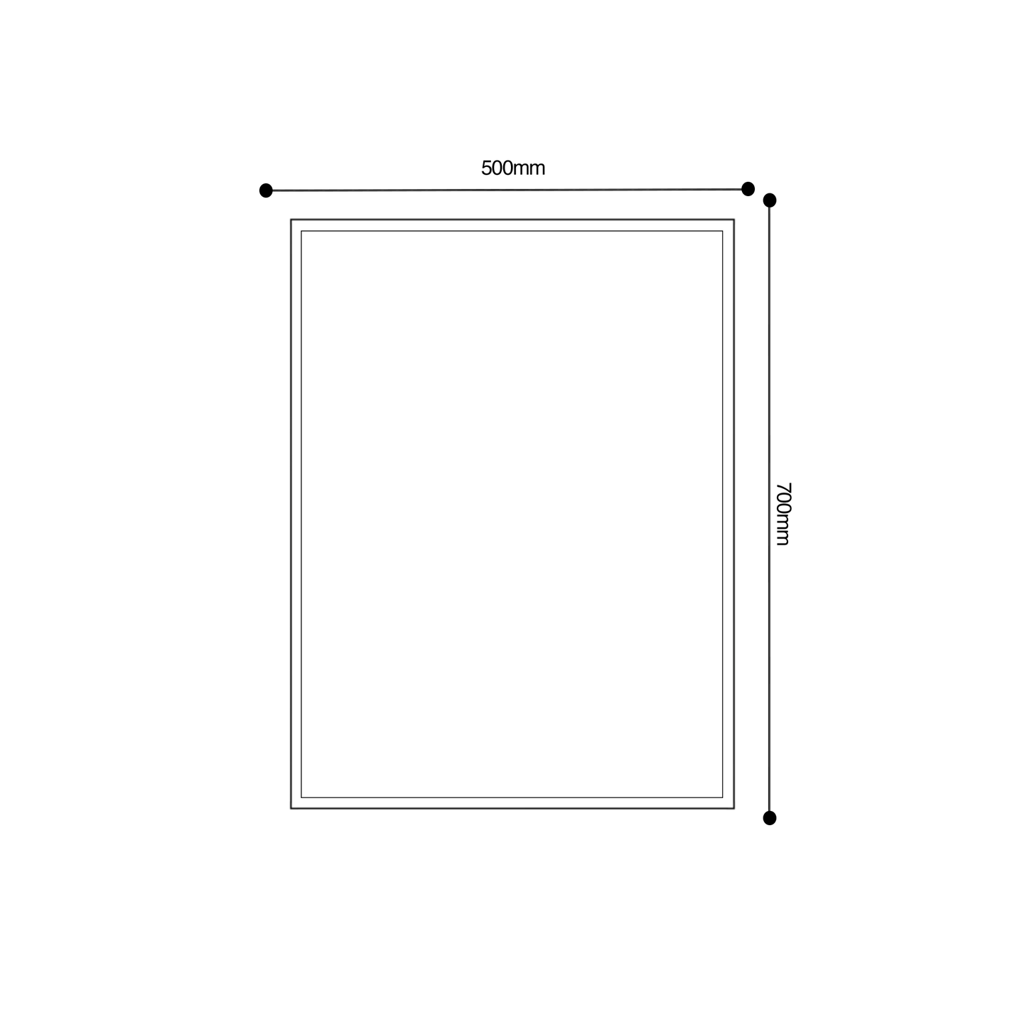 Eas Framed Wall Art 500mm*700mm