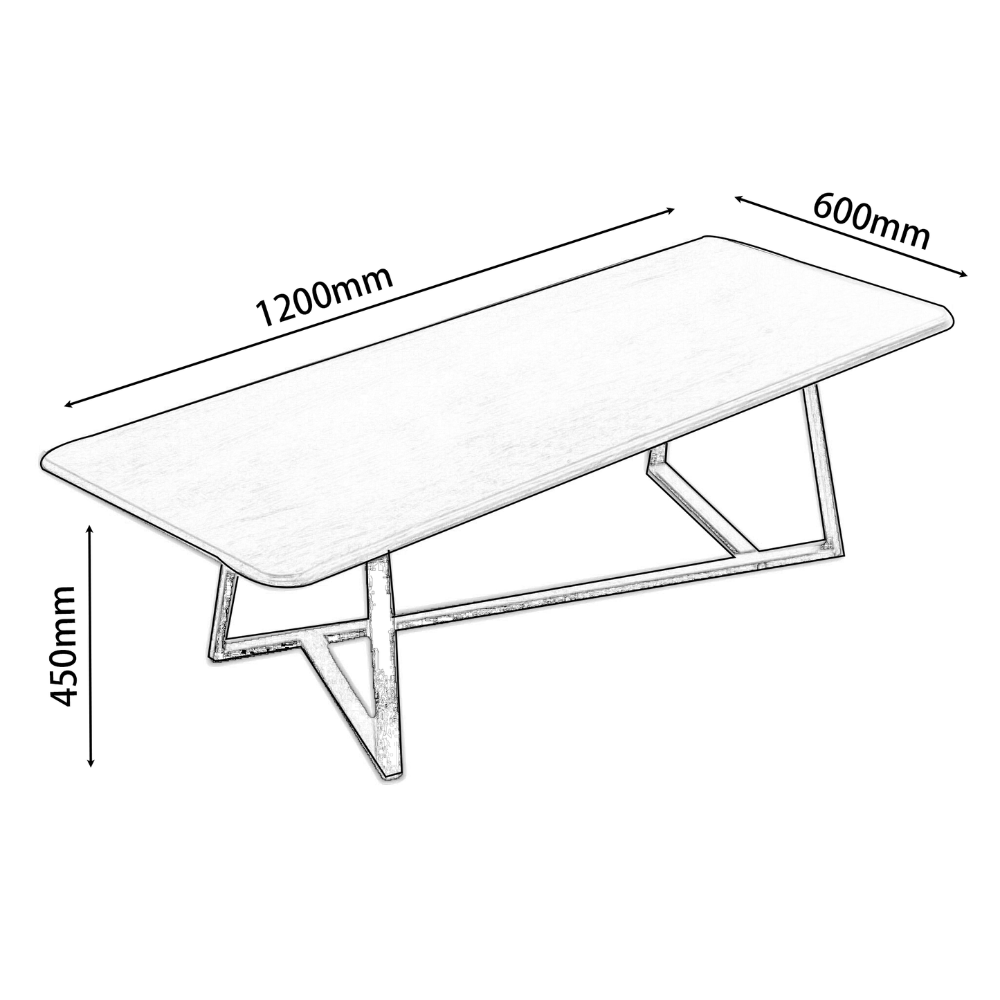 Triva Rectangular Coffee Table