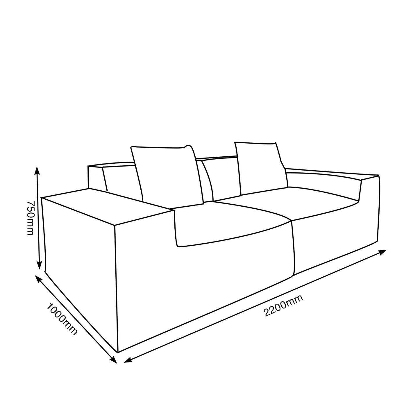 CloudEase Modular Sofa