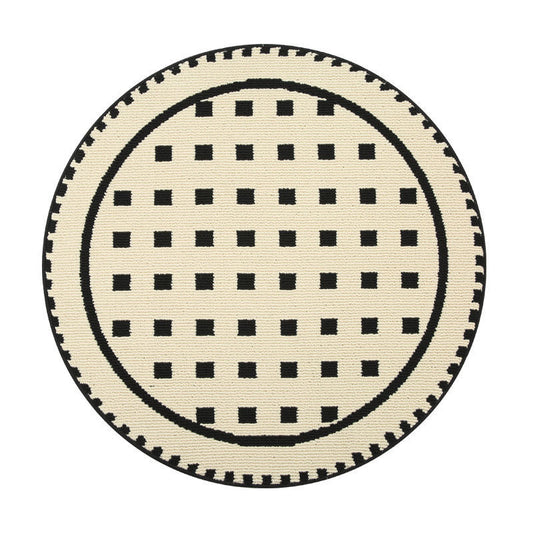 GeoDot Round Rug