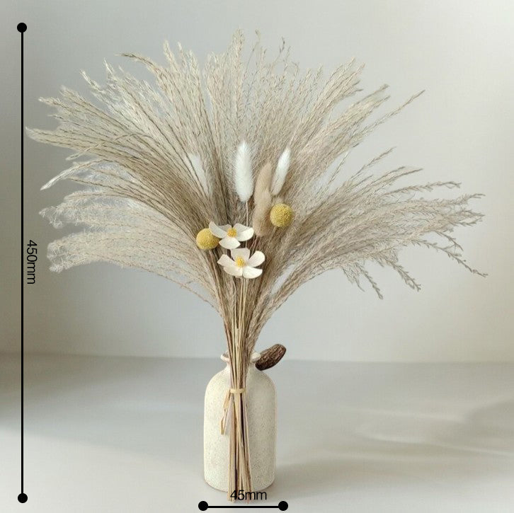 Ibunile Artificial Flower Stem with Vase