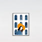 Babaye Framed Wall Art 400mm*600mm