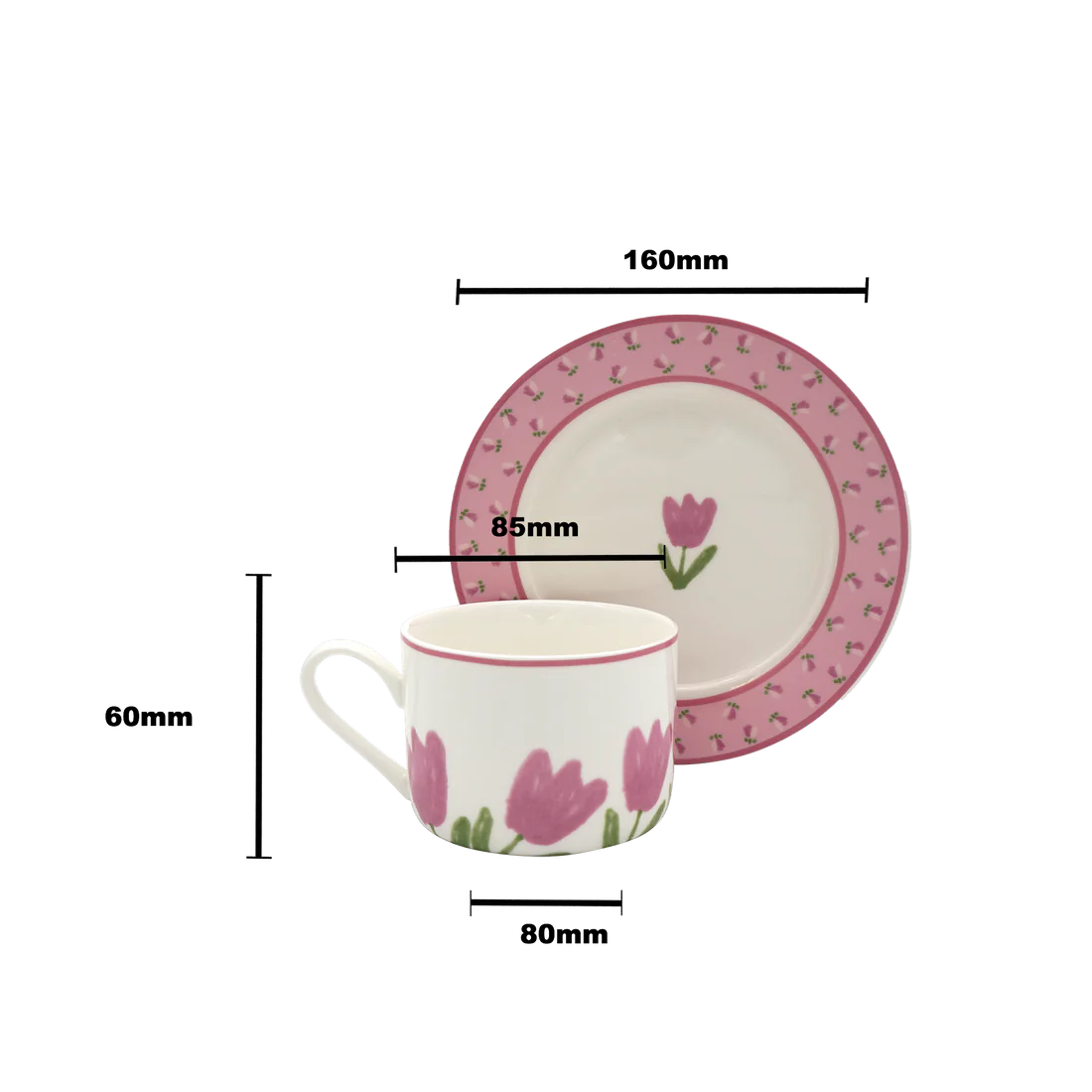 Springs Springs Cup and Saucer - 220ml