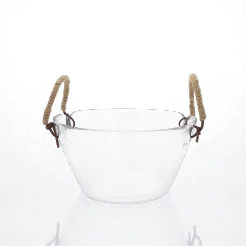 Ruban Glass Salad Bowl