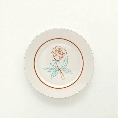 Florence Rose Flat Plate