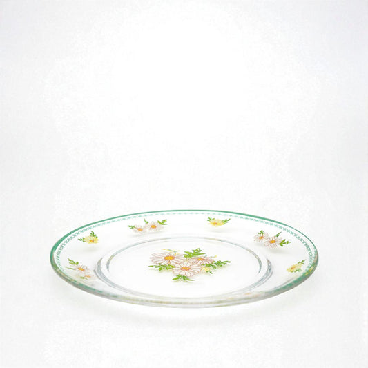 Bouquet Glass Flat Plate