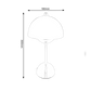 Lunar Glow Touch Lamp