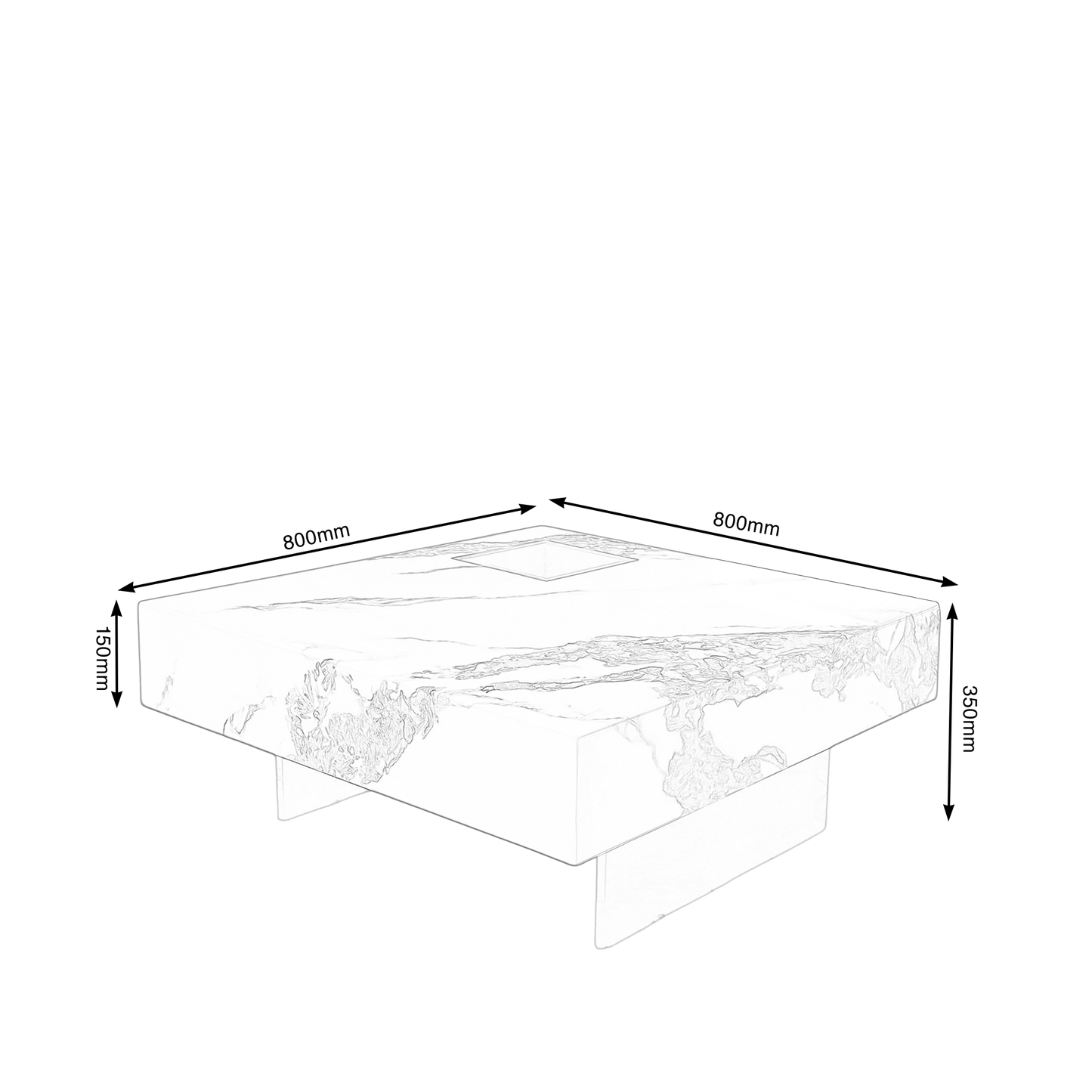Aurum Vein Coffee Table