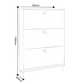 Yar Narrow Shoe Cabinet